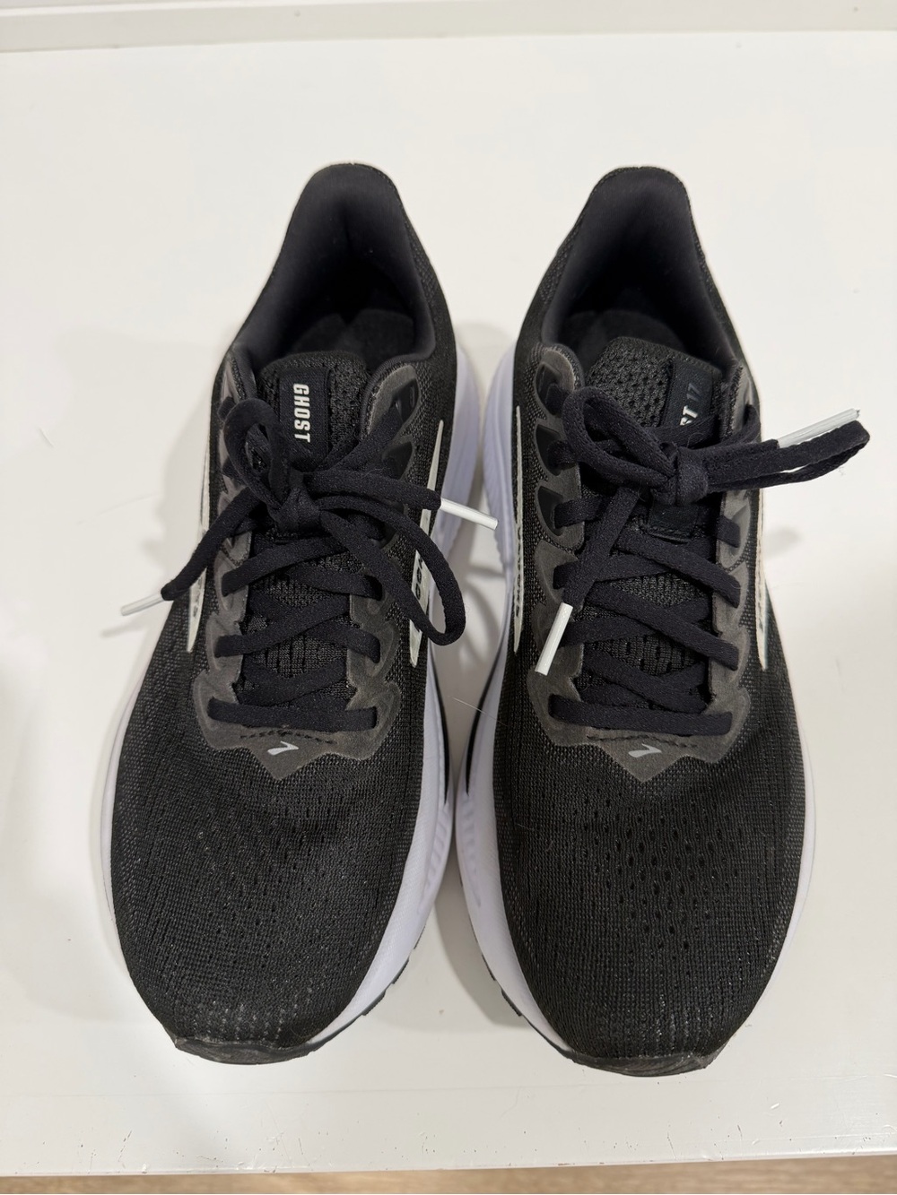 Brooks Ghost Women’s Running Shoes - Black and White